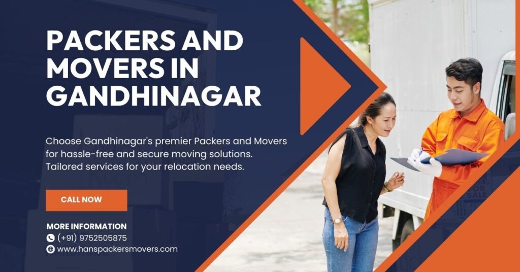 Packers and Movers in Gandhinagar