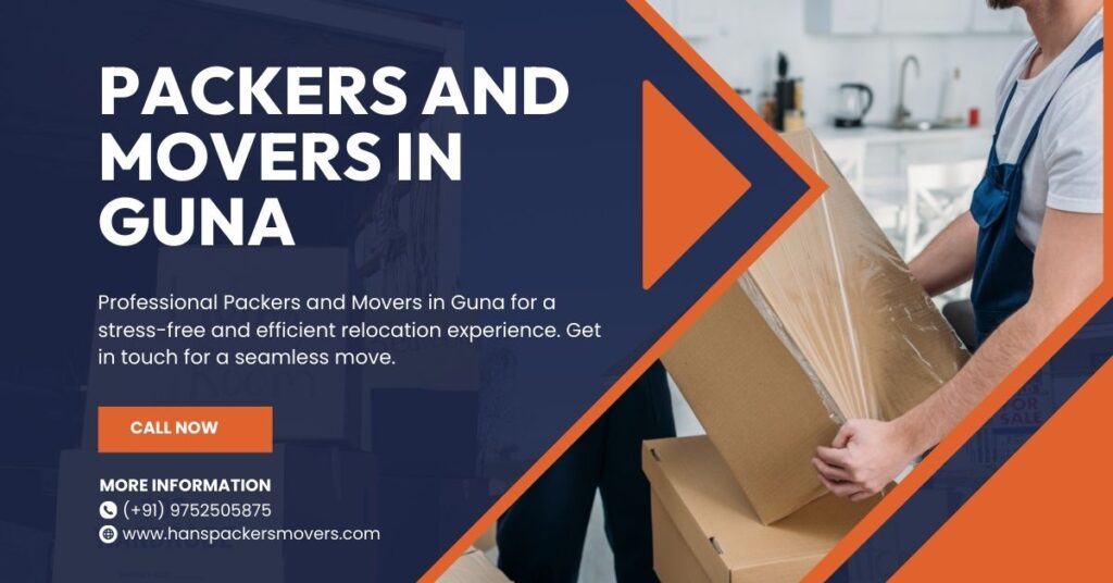 Packers and Movers in Guna