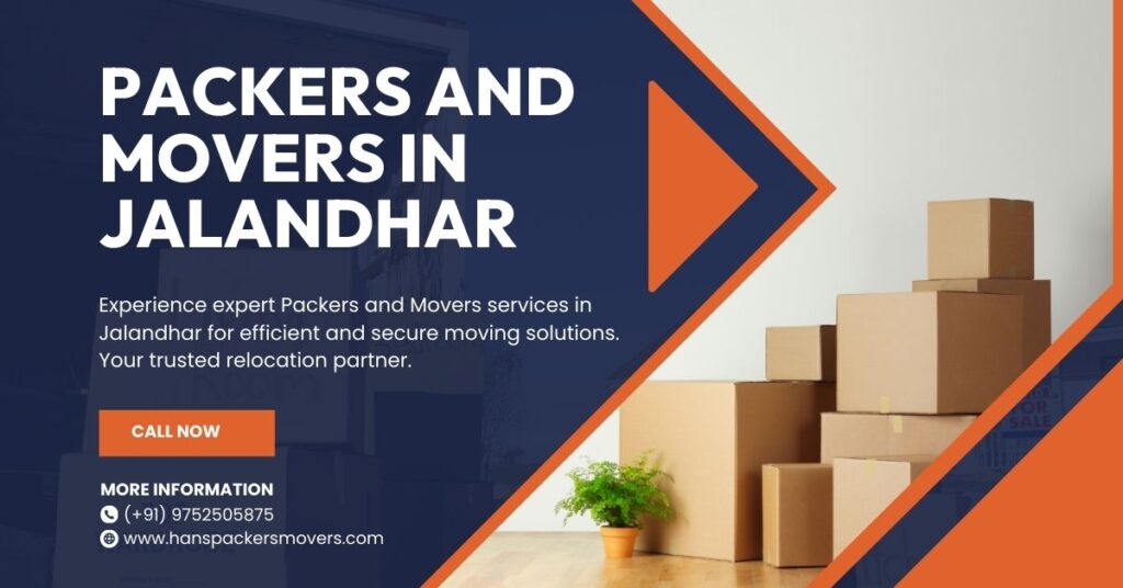 Packers and Movers in Jalandhar