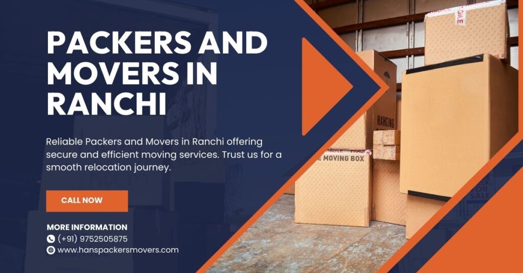Packers And Movers In Ranchi